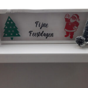 lichtbak kerst fijne feestdagen